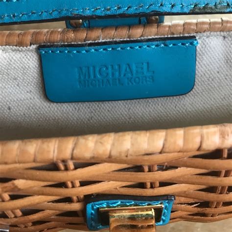 michael kors wicker clutch|michael kors clutch replacement.